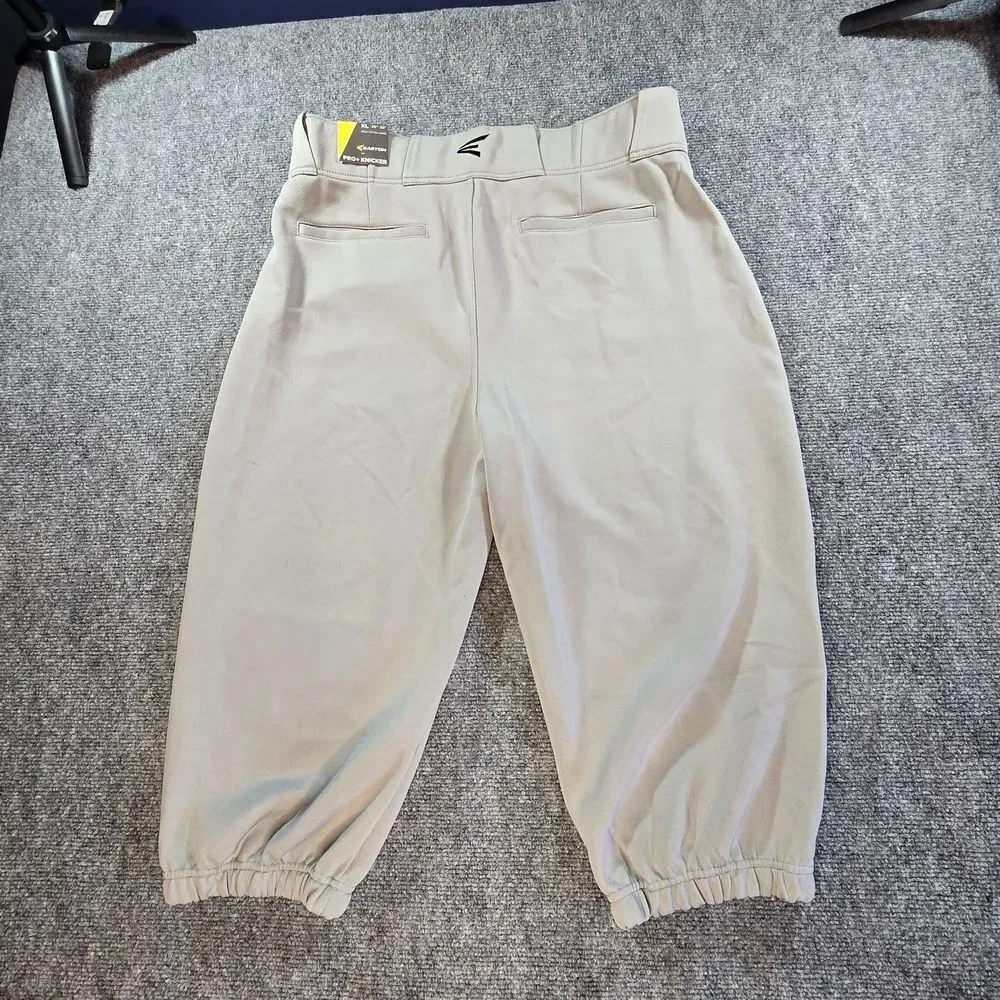 Easton Baseball Pants Mens XL Gray Knicker Knee Length Uniform NWT